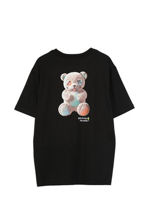 teddy-print T-shirt BARROW KIDS | S6BKJUTH003110